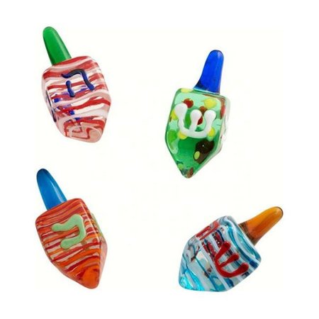 LS ARTS INC LS Arts HK-015 Hanukkah Dreidel - Set of 4 HK-015